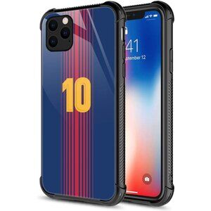 iPhone 14 Pro Max Case – No.10 Player Jersey Design – Shockproof Sports Cover